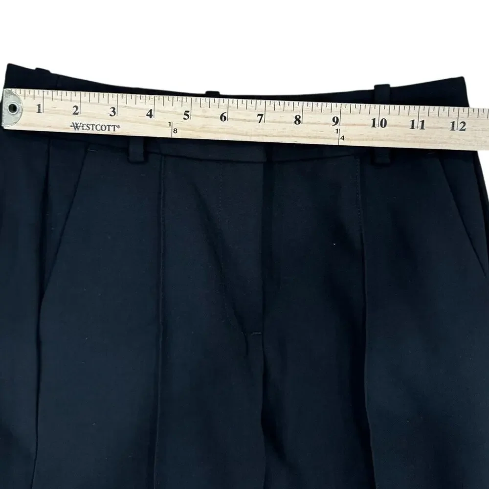 J.Crew Natalia pant in four-season stretch Black Size 00 NWT